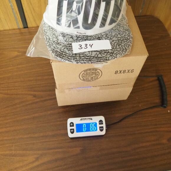 New Era 59Fifty "I'm The Truth" Fitted Hat Sz 7 1/2 Flat Brim Black White Red - Picture 8 of 8